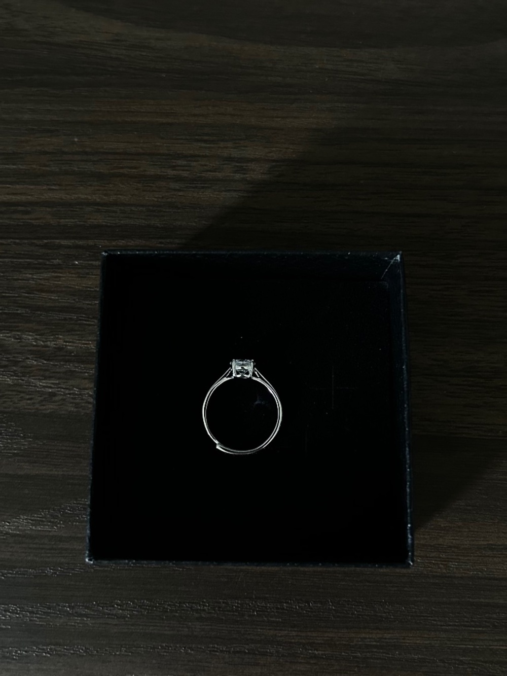 Moissanite Engagement/Promise ring